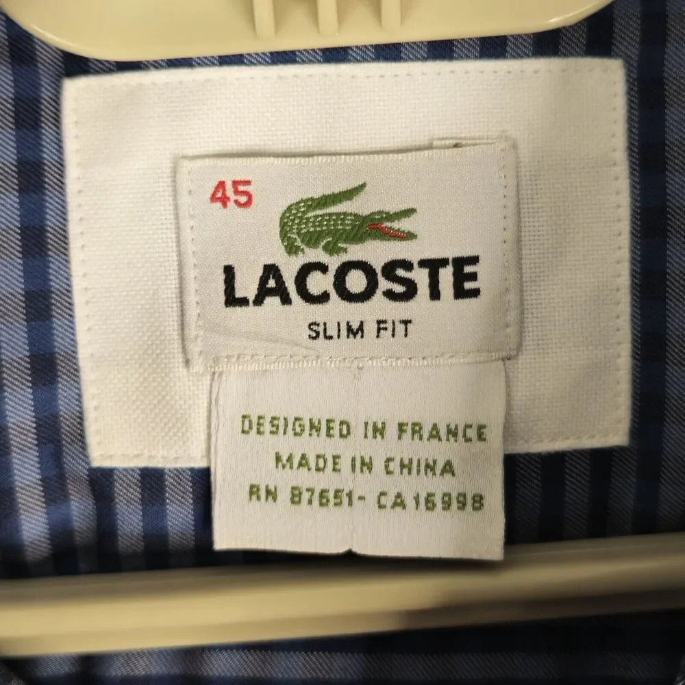 Lacoste please see